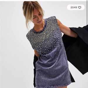 Free people shooting star mini dress